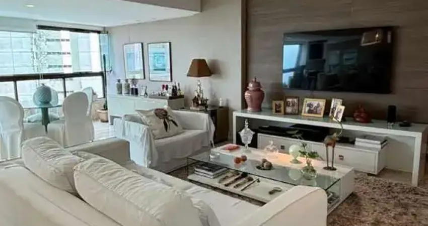 Apartamento 4 suítes à venda no corredor da vitória salvador/ba | 185 m² | 3 vagas | alto padrão