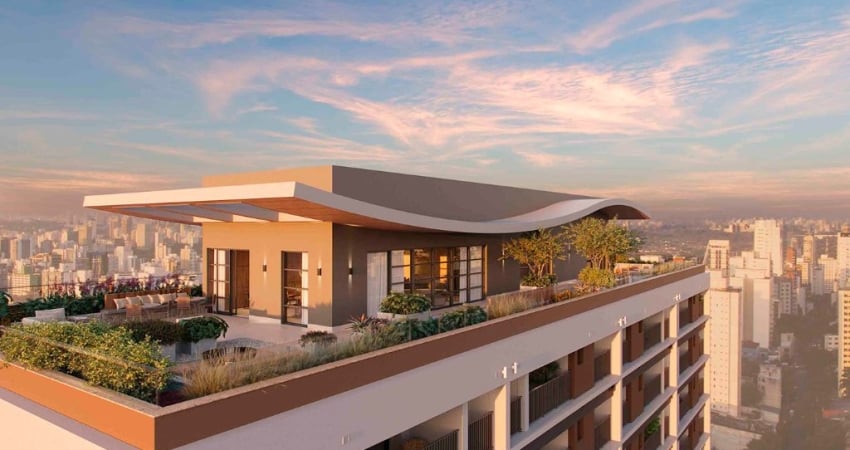 Lançamento Higienópolis, Apartamento com 73 m² de 02 suites e 01 vaga