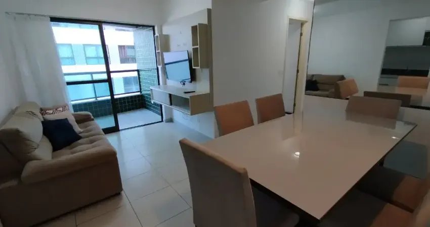 EXCELENTE APARTAMENTO ALUGUEL 2 QUARTOS MOBILIADO - BEIRA MAR