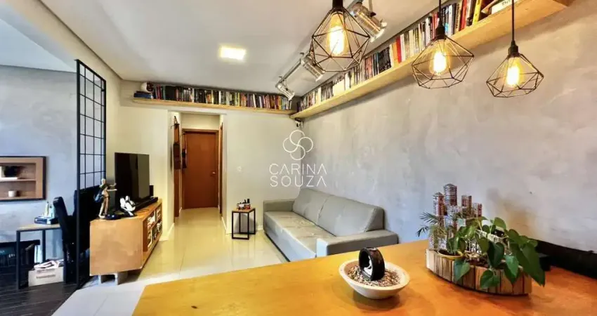 Apartamento no Centro de Novo Hamburgo: 2 dormitórios sendo 1 suíte, sala de estar e jantar integradas, semimobilido, 2 vagas, no residencial Pacífico.