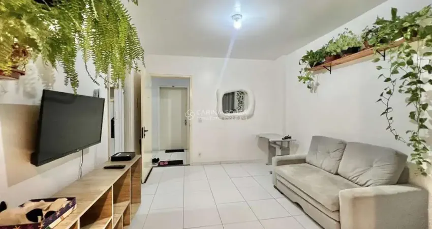 Apartamento no Bairro Ideal em Novo Hamburgo, semimobiliado, 50m privativos, elevador, vista panorâmica.