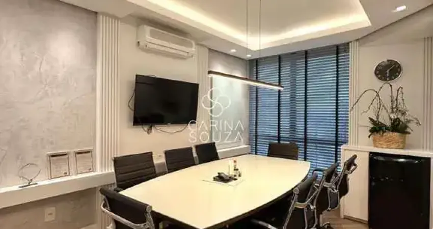 Escritório semimobiliado no centro de novo hamburgo - venda - 120m² - portaria 24hs