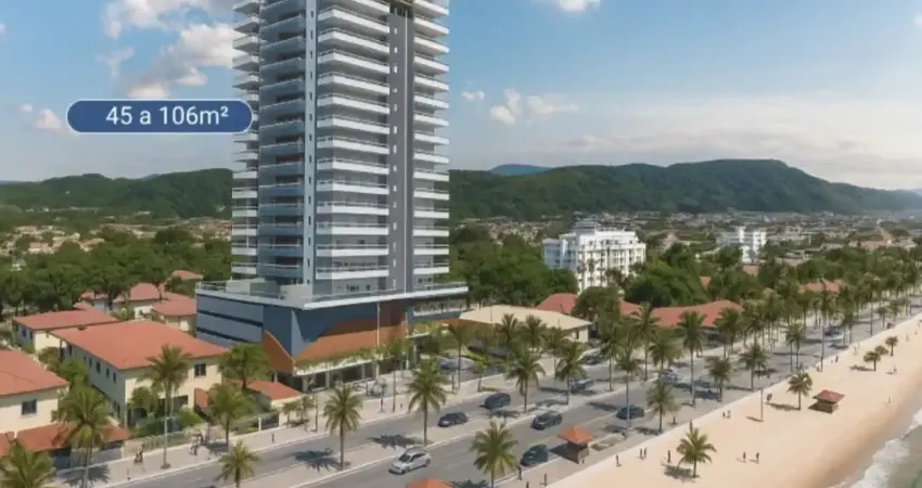 Frente mar em Mongagua