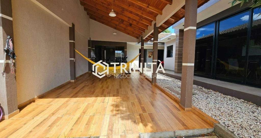 Ref. 293 | Casa Térrea | Residencial Gramado II | Condomínio Fechado | 1 Suíte + 2 Quarto | 196m²