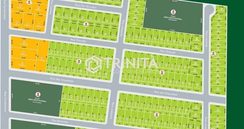 Lotes a partir de 360 m² | Loteamento Parque dos Girassóis