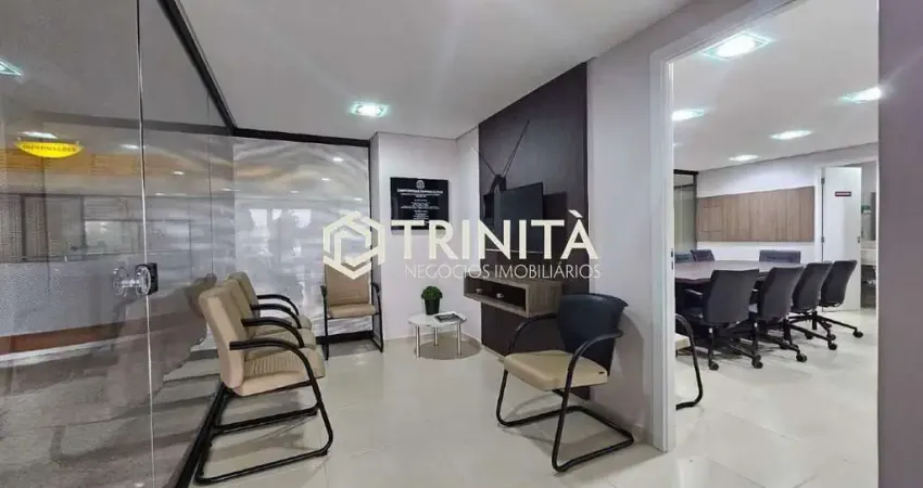 Sala comercial com 10,12 m² e com 1 vaga de garagem no Centro