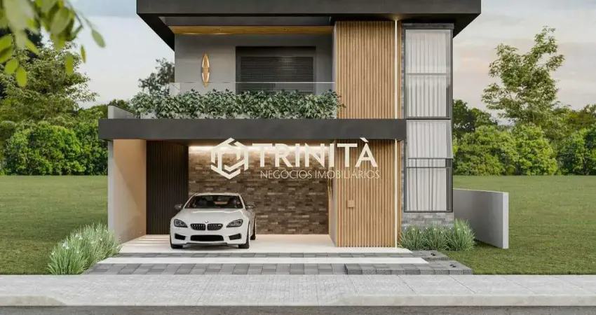 Sobrado com 3 suítes, 2 demi-suite e 4 vagas de garagem | terras alpha 1