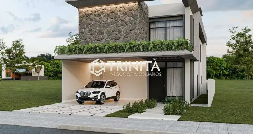 Sobrado com 3 suítes, 2 demi-suite e 4 vagas de garagem | terras alpha 1