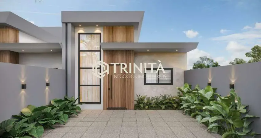 Casa com 1 suíte, 2 quartos e área gourmet | recanto tropical iv