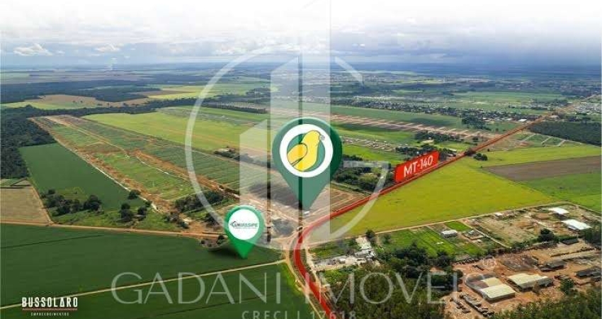 TERRENO A VENDA NO RESIDENCIAL CANARINHO 2 EM SINOP- MATO GROSSO