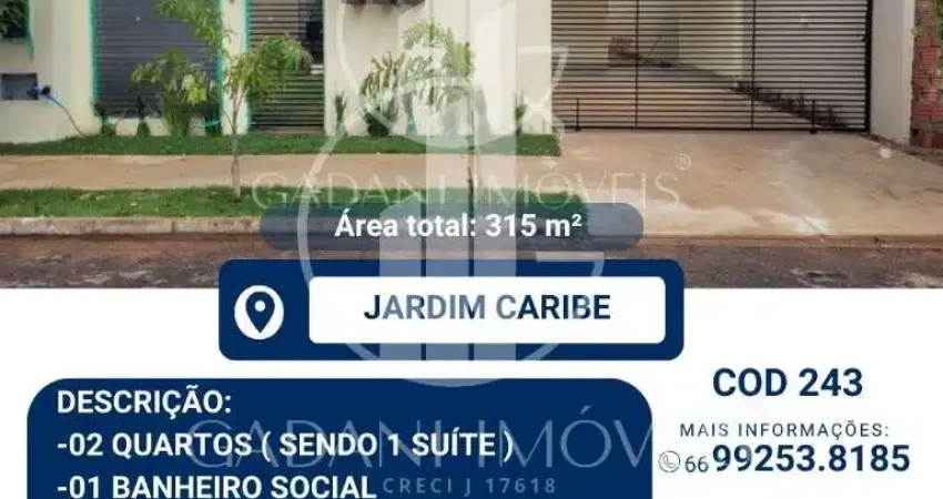 Casa com 3 quartos à venda na Rua Elisa Bortolozo Luciano, Jardim Caribe, Sinop