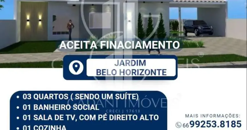 Casa com 3 quartos à venda na Rua Uberlândia, 18, Jardim Belo Horizonte, Sinop