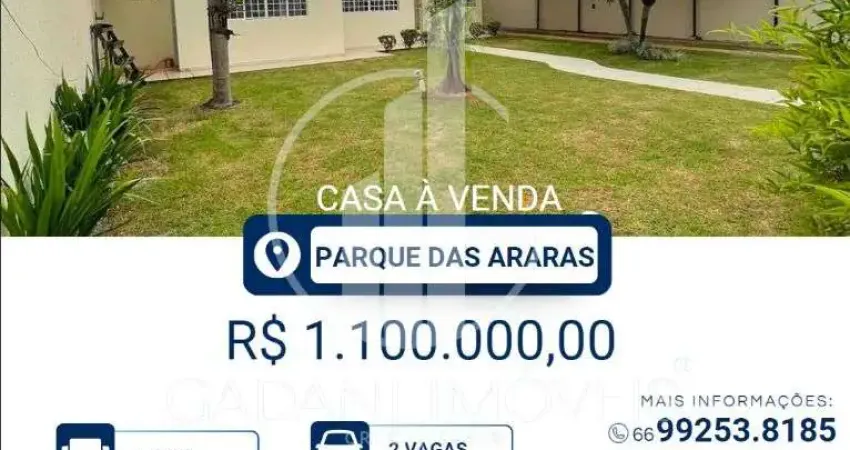 Casa com 3 quartos à venda na Rua das Guazumas, 148, Parque das Araras, Sinop