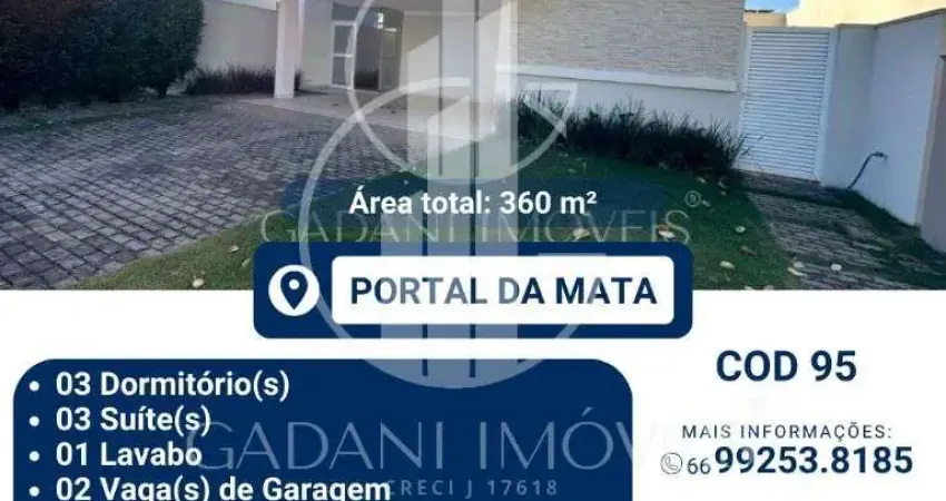 Casa com 3 quartos a venda no Portal da Mata em Sinop