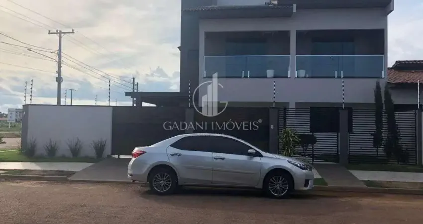 Lindo sobrado de esquina mobiliado a venda – residencial delta em sinop/mt