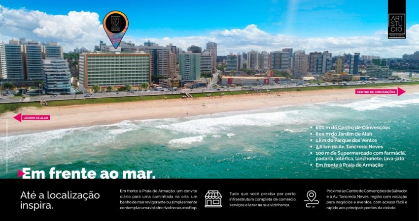 Apartamento Para Venda No Art Studio Residence em Jardim Armação