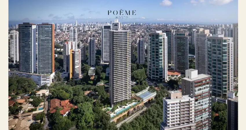 Apartamento para venda com 3 e 4 suítes no Poeme Horto Florestal, 173 e 203 m²