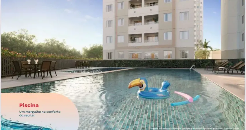 Apartamento a venda com 2/4 com opção de varanda em Porto seco Pirajà