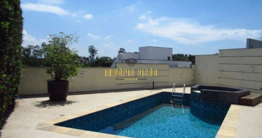 Sobrado para locação com 3 dormitórios, sendo 1 suíte área gourmet e piscina no condomínio aruã - Mogi das Cruzes - SP