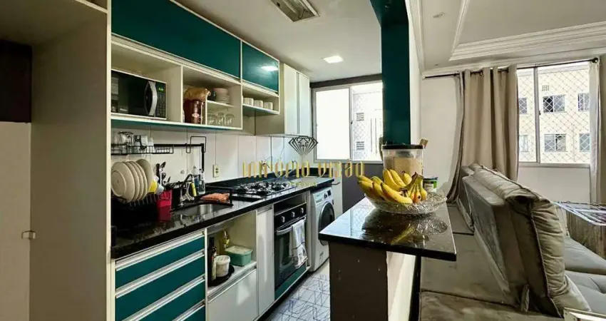 Apartamento à Venda com 2 Dormitórios, cozinha planejada, sem sacada e sem elevador - Condomínio Residencial Parque Seletto - Suzano/SP
