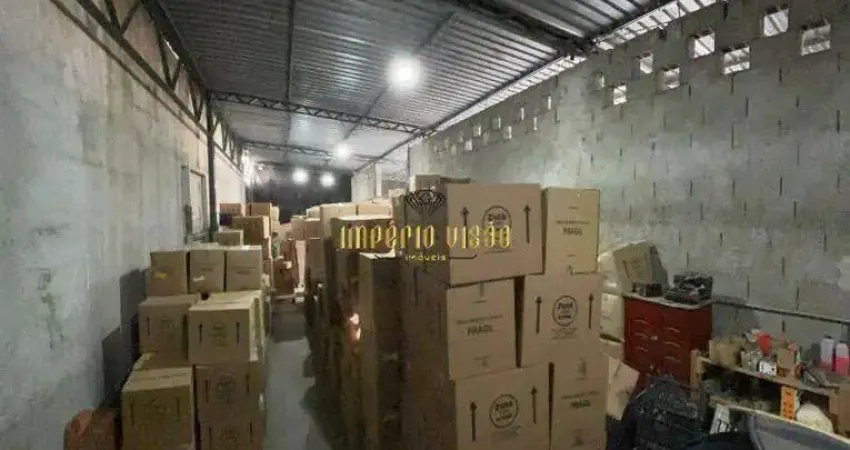 Galpão com 214m² para locação, com escritório e recuo para caminhão,perfeito para Logística de E-commerce, Prep Center, Pont na Vila Costa - Suzano/SP