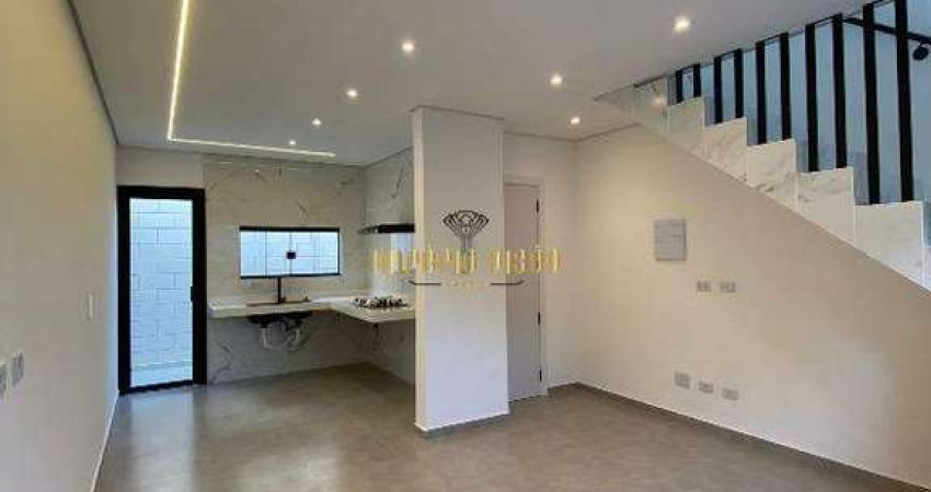 Sobrado de Villagio á Venda com 2 Dormitórios no Residencial Belarmino VI no bairro Vila Melchizedec - Mogi das Cruzes/SP