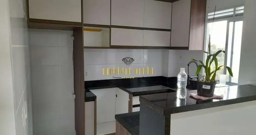 Apartamento à Venda com 2 Dormitórios, com varanda, com elevador, no Condomínio Residencial Senna no Bairro Parque Santa Rosa em Suzano-SP