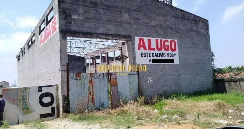 Galpão de 900m² para Aluguel no bairro Casa Branca em Suzano-sp