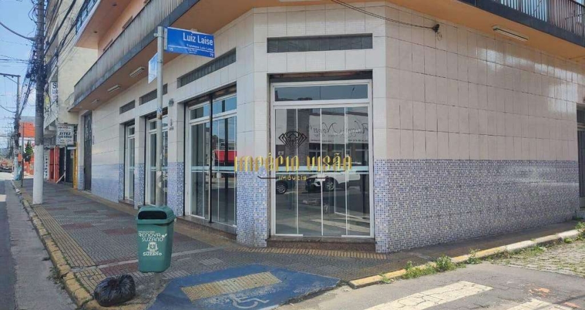 Salão de esquina na Rua Benjamin Constant com 128m² - Centro - Suzano/SP
