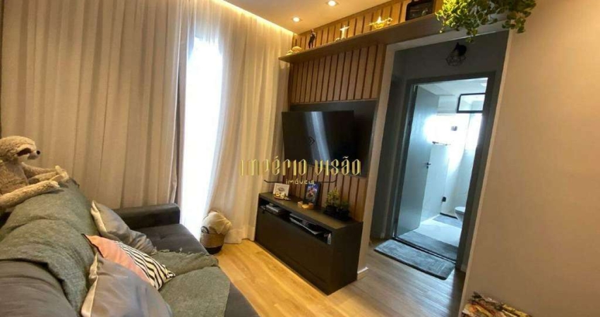 Apartamento à Venda com 2 Dormitórios com sacada no Condomínio Now Family Home com elevador em poá-SP