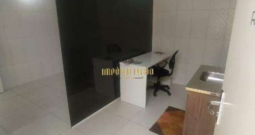 Sala comercial de 36m² para locação no Centro de Suzano-SP