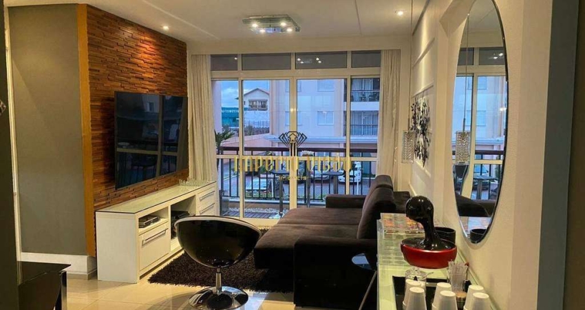 Apartamento para Locação com 3 Dormitórios, sendo 1 suíte, 2 vagas de garagem, com elevador e sacada no Condomínio Califórnia, Centro-Suzano/SP
