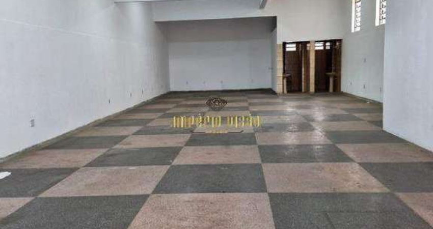 Salão Comercial de 207,13m² com 2 Banheiros para Aluguel no Jardim Realce - Suzano-SP