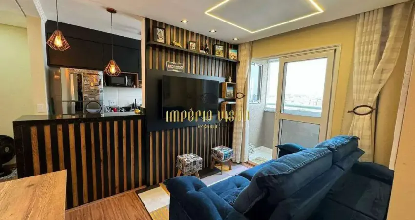 Apartamento no 12° Andar à venda com 2 Dormitórios e 1 Vaga de garagem no Condomínio da Vinci - Vila Urupês - Suzano-SP