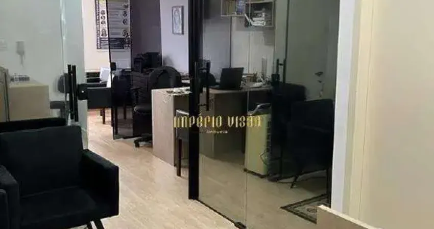 Sala com móveis e divisórias no Orion Office para Aluguel na região Central de Suzano-SP