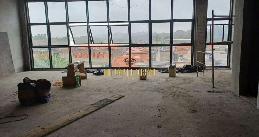 Sala Nova com 85m² para Aluguel em fase de acabamento no bairro Miguel Badra - Suzano-SP