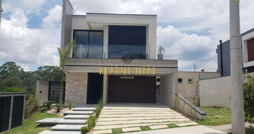 Sobrado com 4 Suítes e Área gourmet com Piscina à venda no Condomínio Bella Cittá Fazenda Rodeio - Mogi das Cruzes-SP