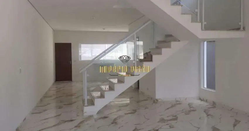 Sobrado novo à venda com 3 Dormitórios, 1 Suíte com Closet no bairro Jardim Horto do Ipê - Itaquaquecetuba-SP