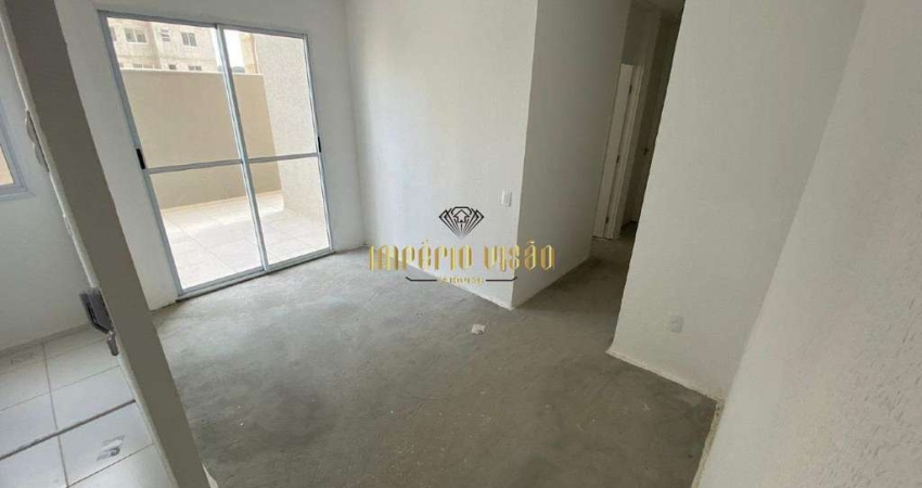 Apartamento à venda com 2 Dormitórios, Cozinha, Sala e 1 Vaga de garagem no Condomínio Reserva Botânica no bairro Vila Monteiro - Poá - SP