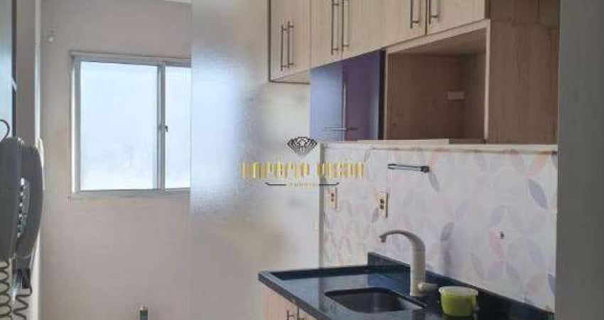 Apartamento com 2 Dormitórios, para Locação no Condomínio Parque Setubal, no Vila Urupês - Suzano-SP