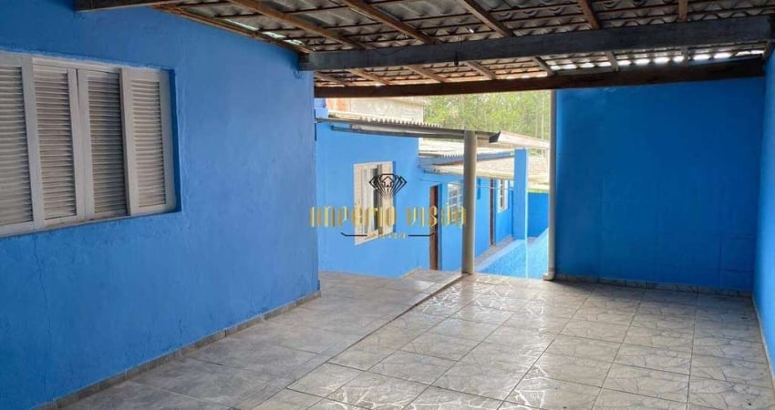 Casa Individual para Aluguel com 2 Dormitórios e 1 Vaga de garagem coberta na Fazenda Aya - Suzano - SP