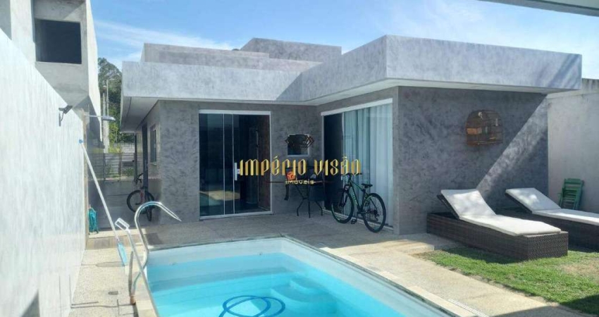 Casa à venda com 3 Dormitórios, sendo 1 Suíte, Área gourmet e Área de lazer com Piscina no Condomínio Residencial Veneza - Mogi das Cruzes-SP