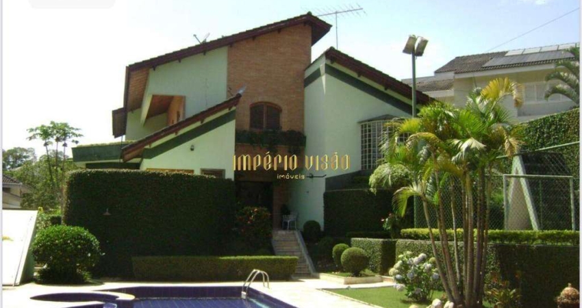 Casa de Alto Padrão com 5 suítes à venda no condomínio Arujá Hills - Arujá-SP.