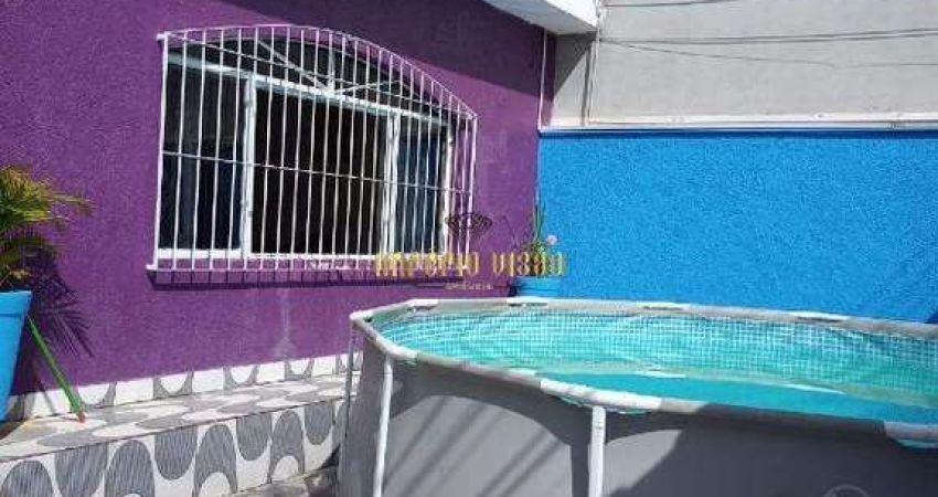 Casa térrea à venda com 3 Dormitórios, sendo 1 Suíte e Churrasqueira no bairro Mogi Moderno - Mogi das Cruzes-SP.