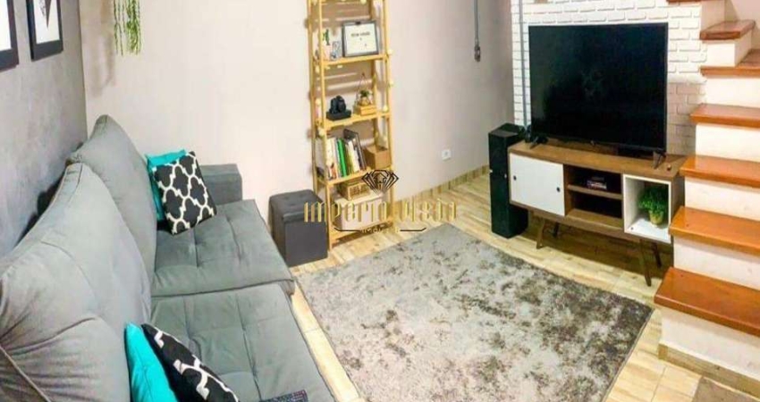 Sobrado à venda com 3 dormitórios e 2 Vagas de garagem cobertas no Bairro Vila Perreli - Poá-SP.