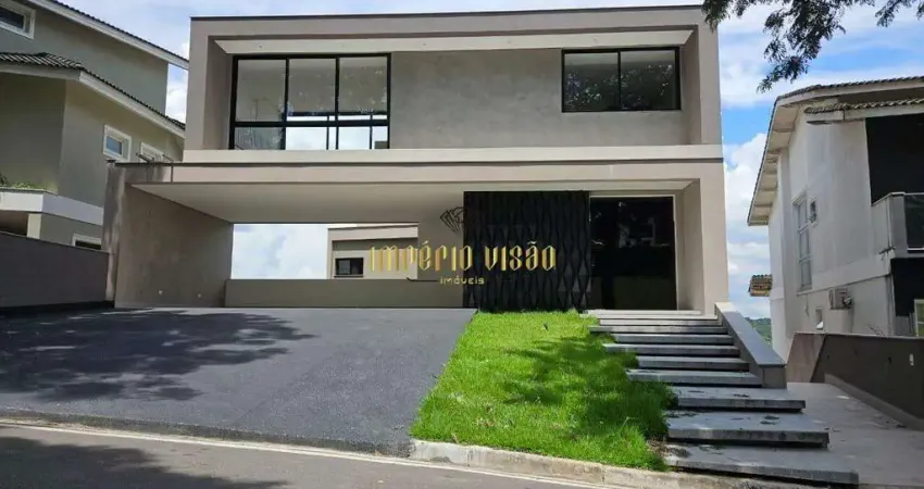 Mansão à venda com 4 Suítes, sendo 1 Máster, Piscina, Espaço gourmet com Churrasqueira no Condomínio Arujá 5 - Arujá-SP
