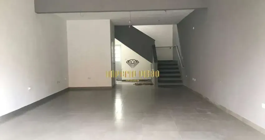Salão Comercial com mezanino para Aluguel com excelente localização no Centro de Suzano-SP