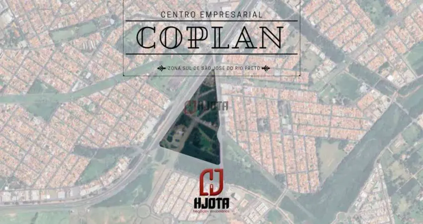 Terreno a venda 930m2 no centro empresarial coplan - rio preto