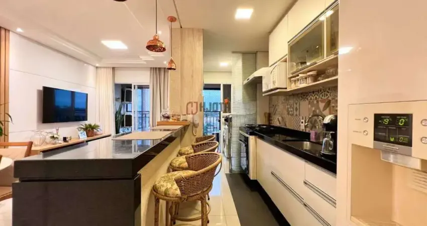 Apto a venda 70m2 cond caravaggio  2 quartos sendo 1 suíte - rio preto