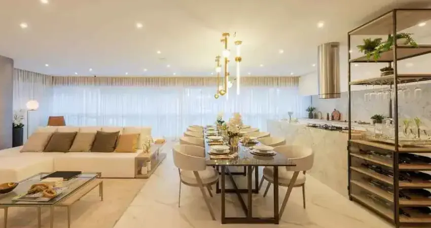 146m² com 3 suítes + 3 vagas + depósito privativo na Vila Madalena.
